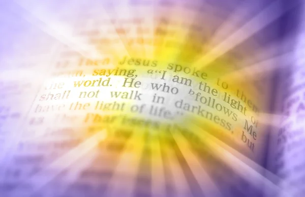 İncil metin - ben Am The Light Of The World - John 8:12