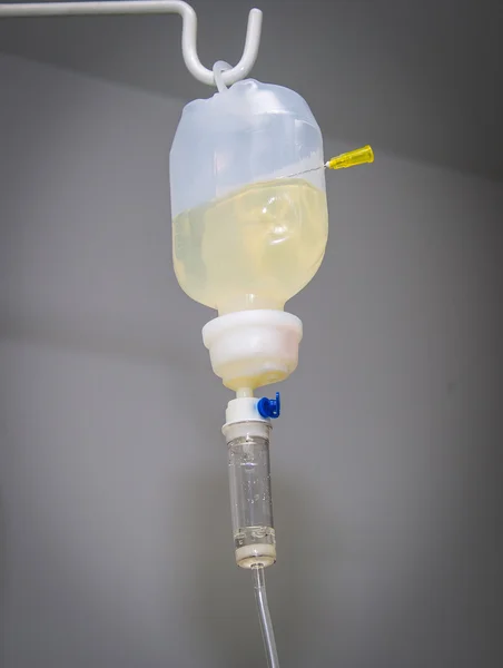 Saline Drip bottle — Stock Photo, Image