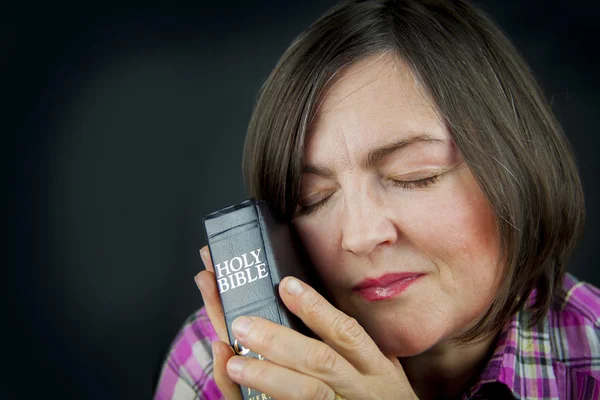 Adult woman praying — Stock Photo, Image