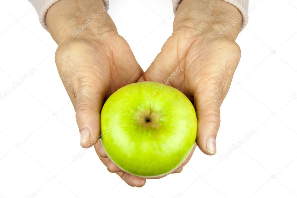 Rheumatoid arthritis hands and fruits Stock Photo by ©Hriana 59575621