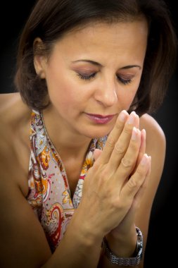 güzel bir kadın dua