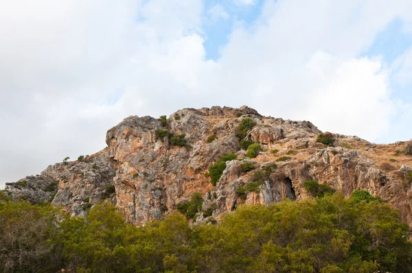 The Kourtaliotiko Gorge, detail. Crete, Greece. — Stock Photo, Image