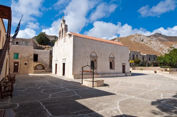 Monasterio de Preveli en la isla de Creta, Grecia . —  Fotos de Stock