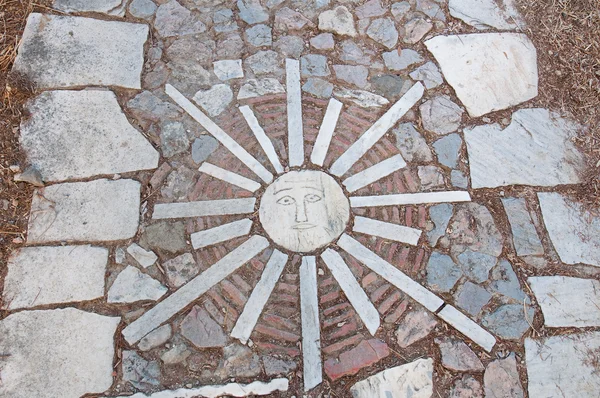 Roman Agora block-stone in Athens. — Zdjęcie stockowe