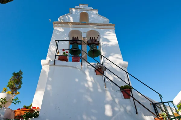 Detalhe do mosteiro de Vlacheraina na ilha de Corfu, Grécia . — Fotografia de Stock