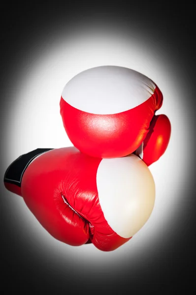 Boxing-gloves on white background with shadow effect. — Stock Photo, Image