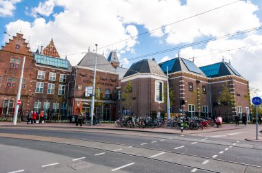 Amsterdam-Nisan 30: Rijksmuseum (Güney-Batı tarafı) üzerinde 30 Nisan 2015.