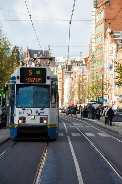 Amsterdam transporte público, Países Bajos . —  Fotos de Stock