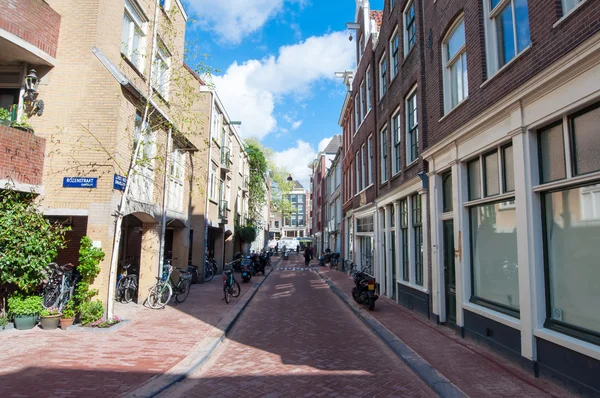 Jordaan negyed Amsterdam-Centrum. Amszterdam, Hollandia. Stock Fotó