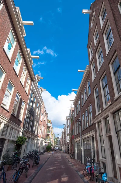 Jordaan arquitectura del distrito en Amsterdam, Países Bajos . — Foto de Stock