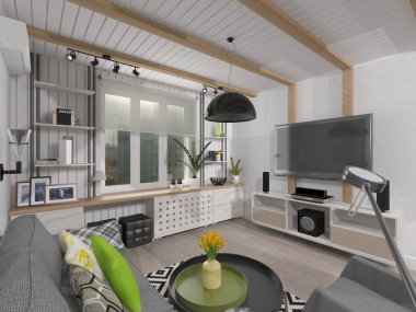 Room Scandinavian style