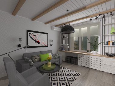 Room Scandinavian style