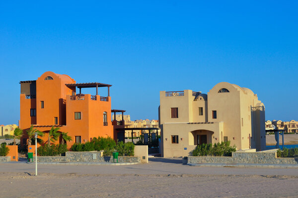 Egyptian desert city