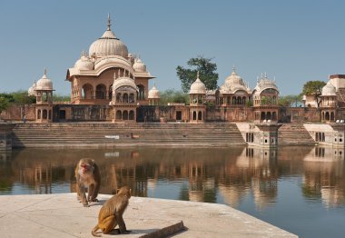 Kusum Sarovar Mathura Uttar Pradesh, Hindistan.