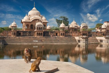 Kusum Sarovar Mathura Uttar Pradesh, Hindistan.