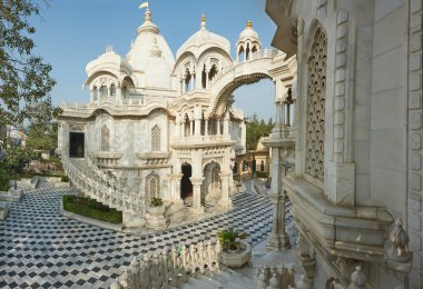 ISKCON'a Krishna Balaram Temple.Vrindavan, Uttar Pradesh, Hindistan.