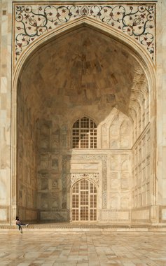 Taj Mahal'ı Hindistan, Agra. 7 Dünya merak ediyor. Güzel Tajmahal trave