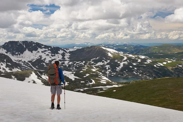 Bellissimo paesaggio estivo, montagne Altai Russia . — Foto Stock