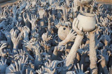 Wat Rong Khun, Chiangrai, Tayland