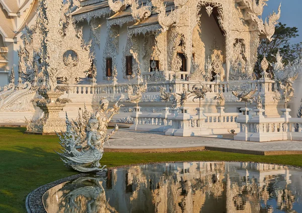 Wat Rong Khun, Chiangrai, Tailandia —  Fotos de Stock