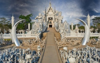 Wat Rong Khun, Chiangrai, Tayland