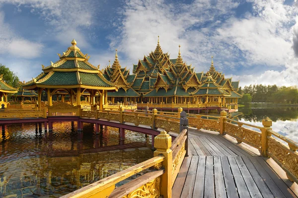 Pavilhão dos Iluminados, Cidade Antiga Bangkok — Fotografia de Stock