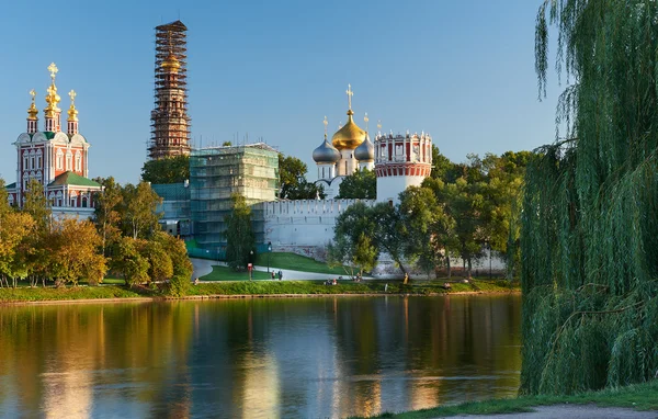 Московский Новодевичий женский монастырь — стоковое фото