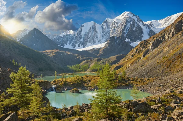 Алтайский хребет — стоковое фото