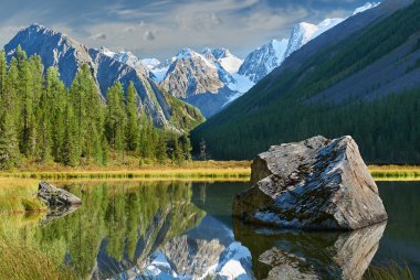 Altai mountains clipart