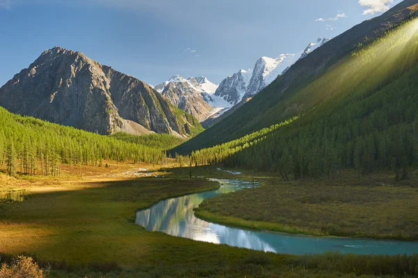 Altai bergen Stockafbeelding