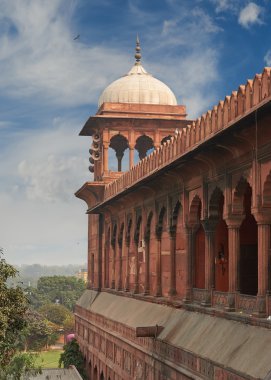 Jama Masjid Mosque, Old Delhi, India. clipart
