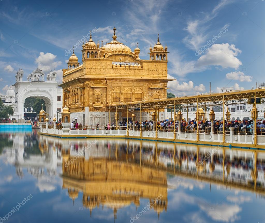 The Golden Temple, located in Amritsar, Punjab, India. Stock Photo by  ©YURY7TARANIK 98552630