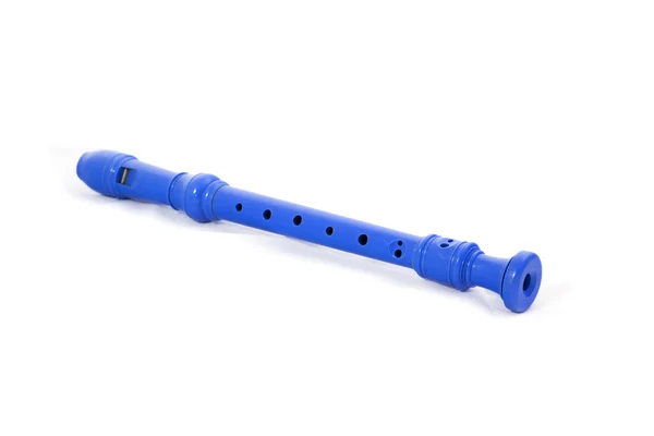 Blue flute — Stock Photo, Image