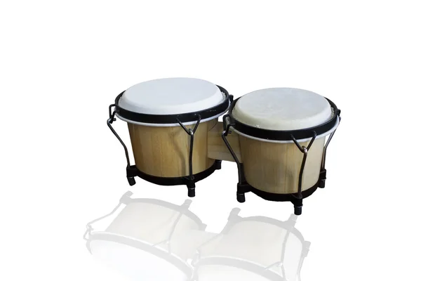 Drums isolated on white background — Stock Photo, Image