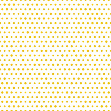 Basit sorunsuz altın polka dot arka plan, vektör desen