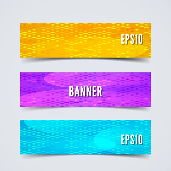 Abstract banners — Stock Vector