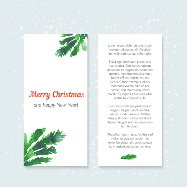 Vector christmas card — Stock Vector