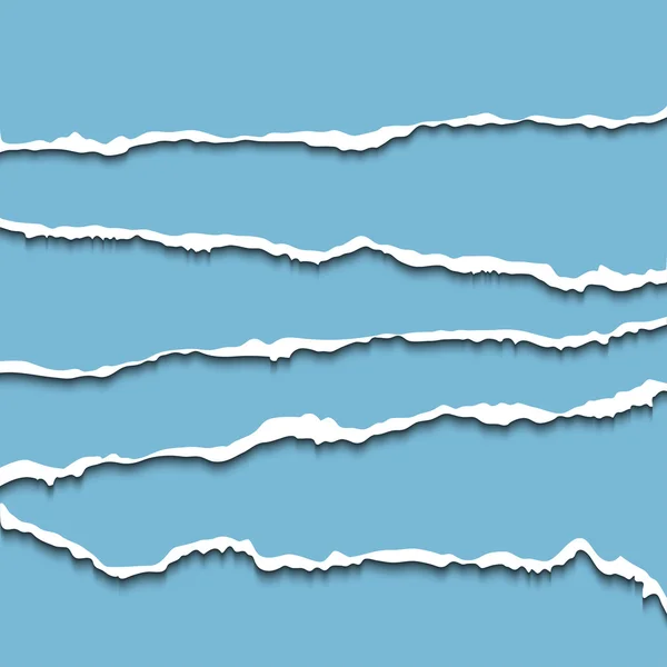 Papel rasgado —  Vetores de Stock