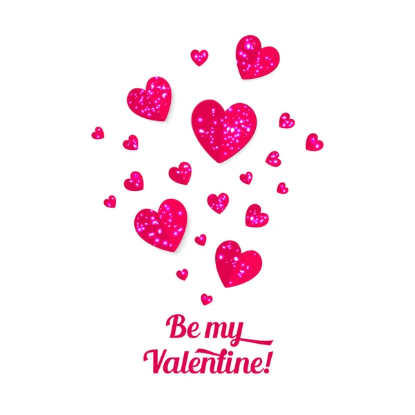 Valentines hearts — Stock Vector