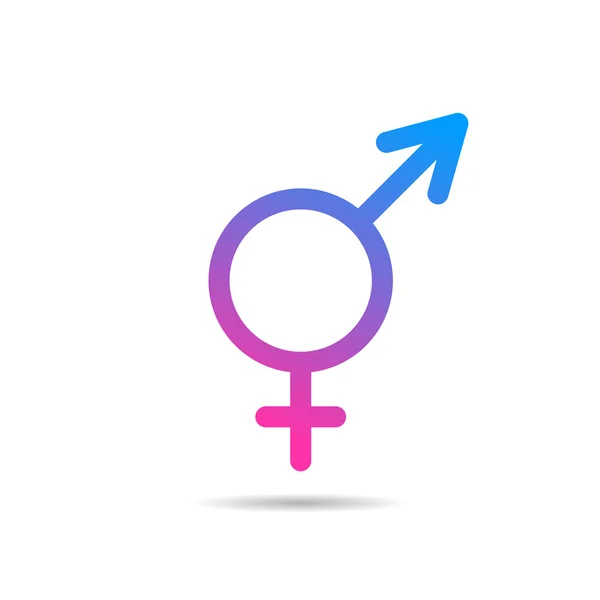 Symbol für Transgender — Stockvektor