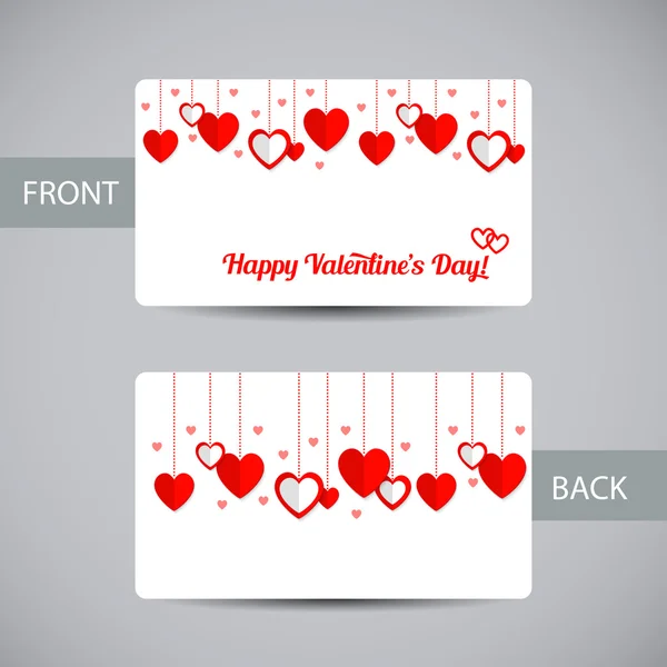 Valentijn kaart — Stockvector