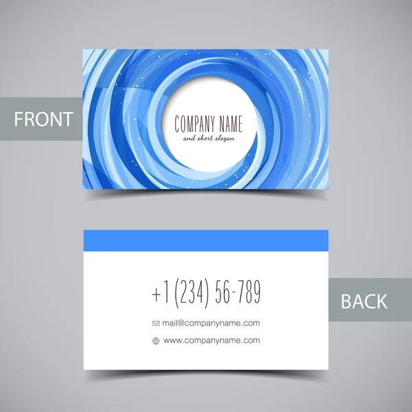 Business card — Stock Vector
