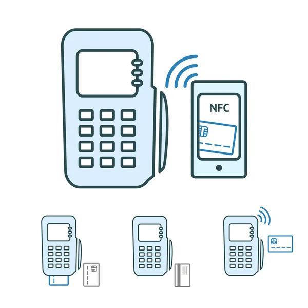 Modes de paiement — Image vectorielle