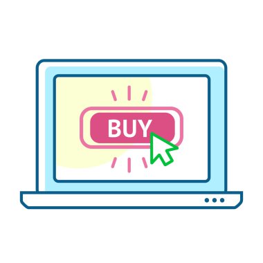 Çevrimiçi alışveriş kavramı