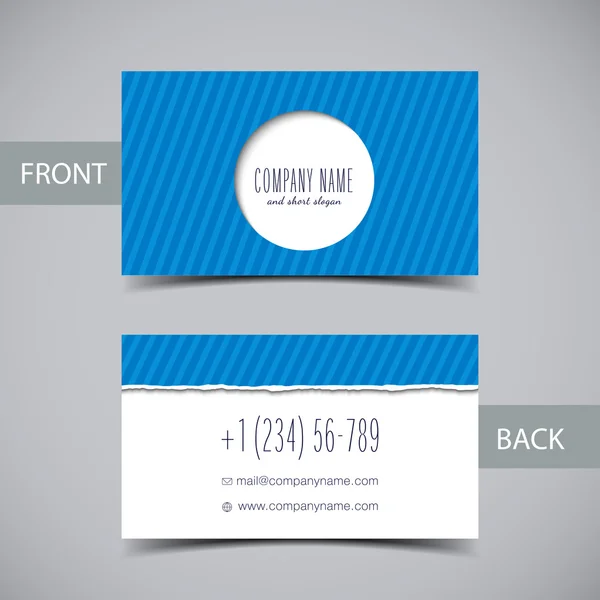Business card — Stock Vector
