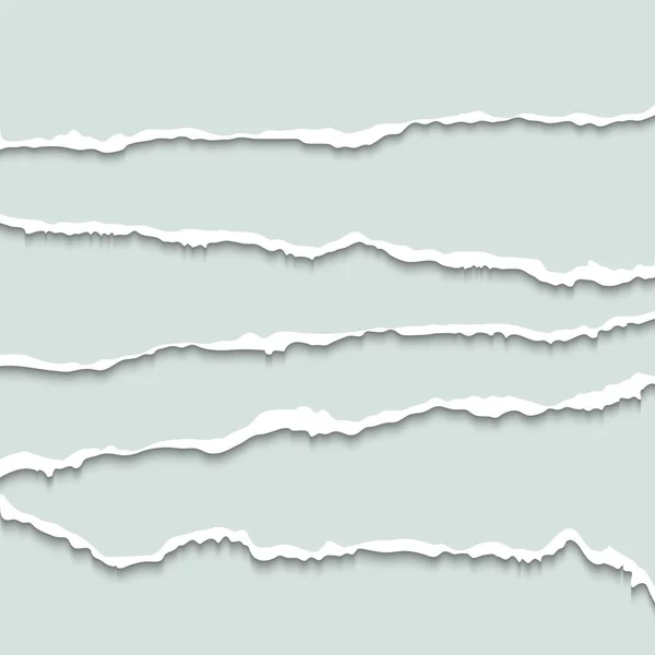 Carta strappata Vettoriale Stock
