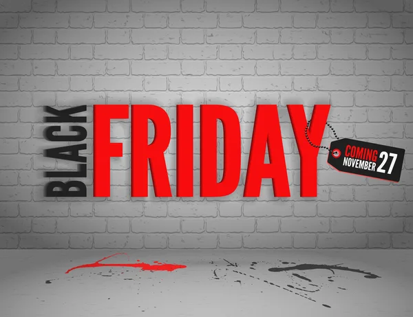 Black Friday banner — Stock Vector