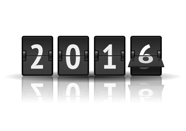 Nový rok countdown — Stockový vektor