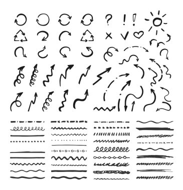 Siyah Marker vuruş seti