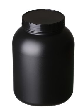 Büyük küvete mi peynir altı suyu protein tozu üzerinde beyaz izole vücut geliştirme için